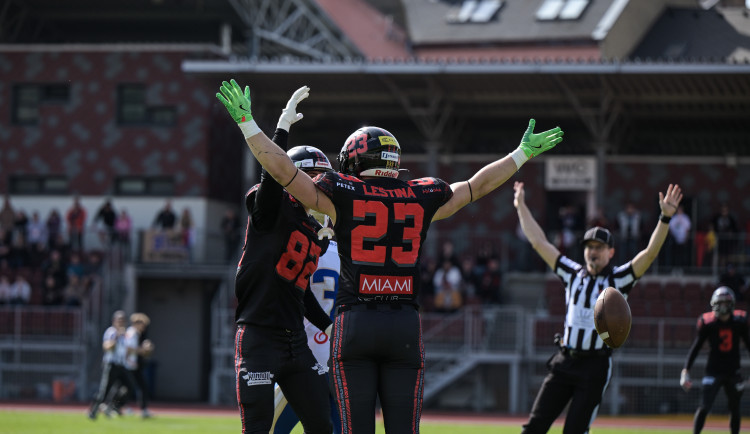 Výborný začátek sezóny. Vysočina Gladiators v úvodním domácím zápase dominovali