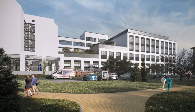 Stavba moderního a špičkově vybaveného pavilonu v rychnovské nemocnici jde do finále