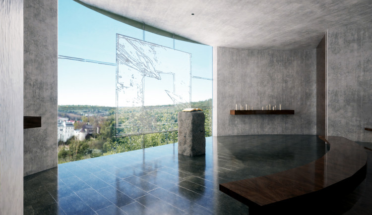 Zastavení a povzbuzení. U  Meziříčí vznikne dálniční kaple, v místě bude i kavárna