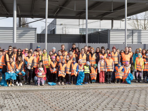 Záběry z průběhu akce Čistá Vysočina ze dne 5. dubna 2025