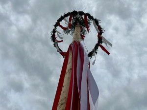 VIDEO: Májové slavnosti v Jihlavě. Podívejte se na letošní zaplétání máje