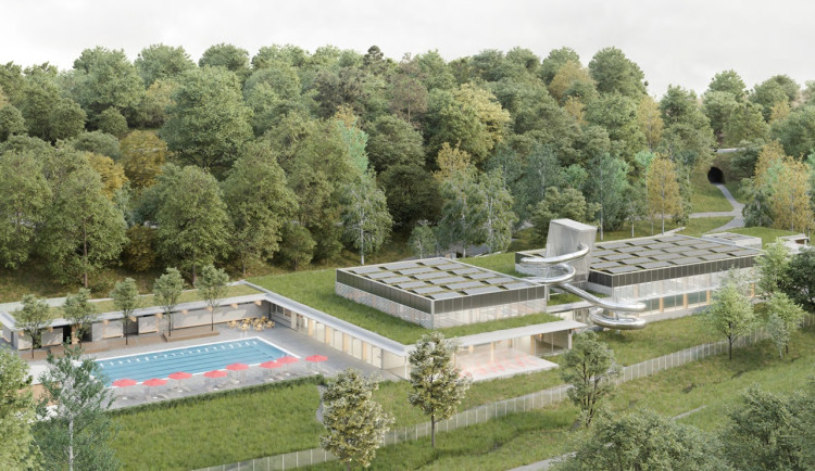 VIZUALIZACE: V Brodě znají podobu nového bazénu. Vítěz dostal milion a čtvrt. Vizualizace: Se svolením Města Havlíčkův Brod