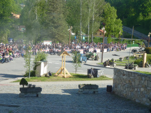 V Lukách se v sobotu střílelo. Místní se seznámili s boji z druhé světové války