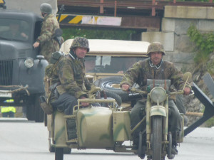 V Lukách se v sobotu střílelo. Místní se seznámili s boji z druhé světové války