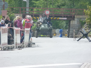 V Lukách se v sobotu střílelo. Místní se seznámili s boji z druhé světové války