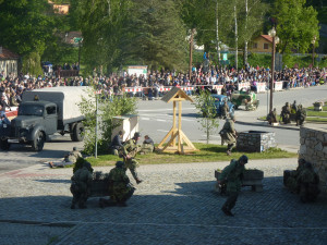 V Lukách bojoval také tančík vzor 33. Je jediný pojízdný svého druhu na světě