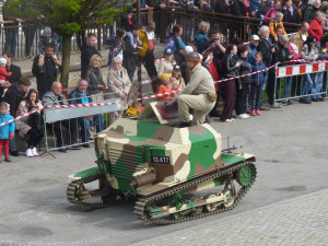 V Lukách bojoval také tančík vzor 33. Je jediný pojízdný svého druhu na světě