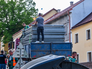 Starý Brněnský most je definitivně opravený, pro auta tam zůstala jednosměrka. Foto: Marie Buláková