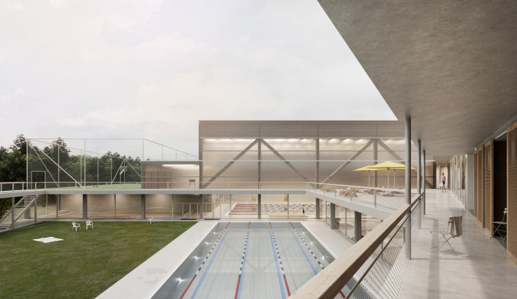 Město se stále dohaduje s univerzitou o stavbě bazénu, rozpočet na něj bobtná