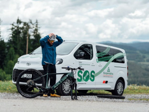 Lipno jako první zavádí na letní sezónu SOS svozy pro cyklisty