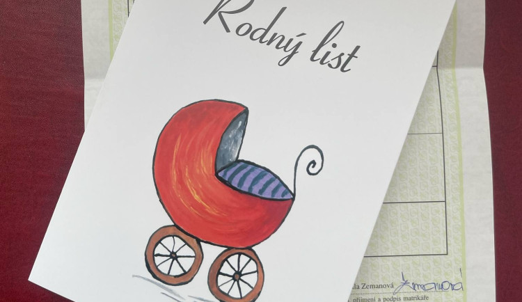 Miminka narozená v Novém Městě dostanou svůj rodný list přímo v porodnici. Foto: Se souhlasem Nemocnice Nové Město na Moravě