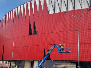 Jihlava nabízí adopci fasády Horácké arény, cena panelu začíná na tisícikoruně