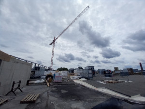 FOTO: Stavba Horácké arény začíná finišovat, dnes a zítra bude uzavřená Tyršova