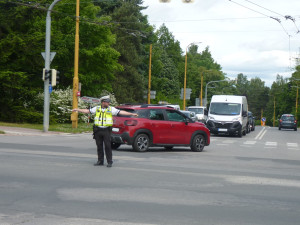 FOTO: Dopravní policisté soutěžili, řízení křižovatky se obešlo bez excesů