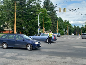 FOTO: Dopravní policisté soutěžili, řízení křižovatky se obešlo bez excesů