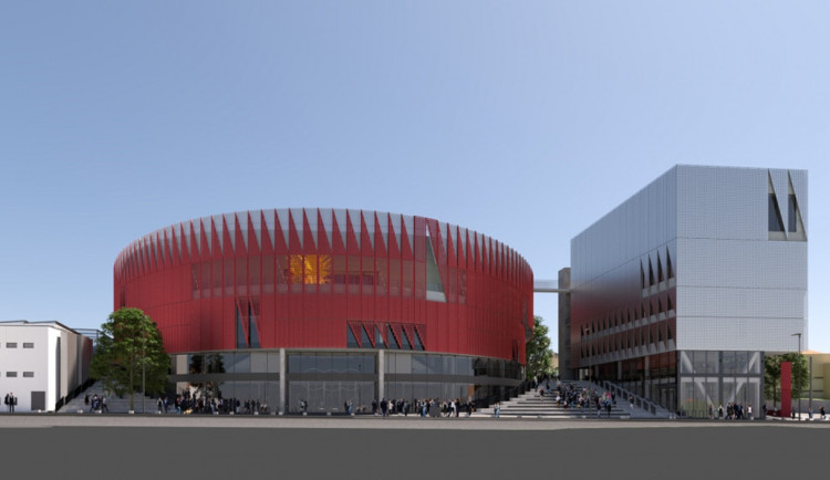 Vizualizace Horácké multifunkční arény. Vizualizace: Se svolením Horácké arény