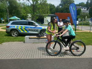 FOTO: Na dopravním hřišti v Jihlavě soutěžila téměř stovka mladých cyklistů