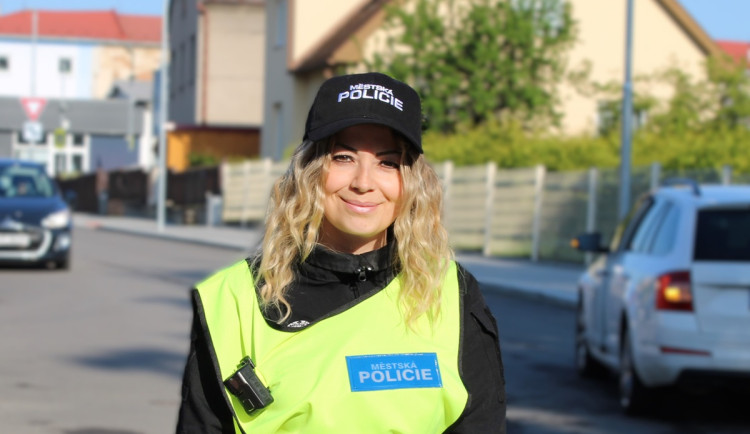 Strážnice městské policie v Humpolci Adéla Nováčková. Foto: Se svolením Městského úřadu Humpolec