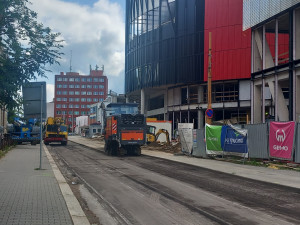 Uzavírka v centru Jihlavy. Tolstého zůstane uzavřená až do konce prázdnin