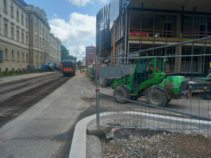 Uzavírka v centru Jihlavy. Tolstého zůstane uzavřená až do konce prázdnin