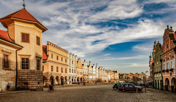 Náměstí v Telči. Foto: pixabay.com