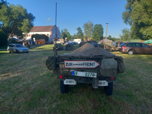 FOTO: Do Luk nad Jihlavou se sjela historická vojenská technika