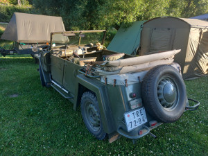 FOTO: Do Luk nad Jihlavou se sjela historická vojenská technika