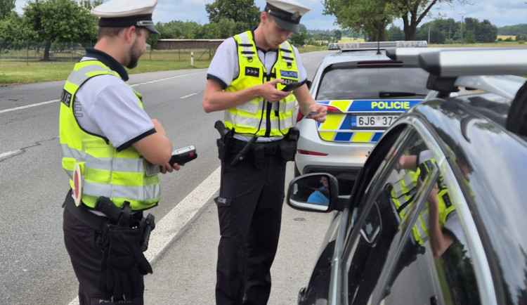 Policisté na Vysočině o víkendu odhalili osm řidičů pod vlivem alkoholu. Foto: Se svolením Policie ČR