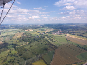 Obchvat Brtnice z výšky. Unikátní snímky ukazují, kudy pojedou kamiony do Dukovan