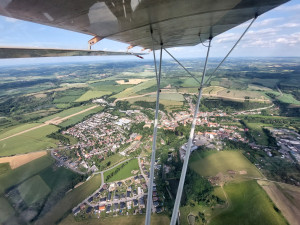 Obchvat Brtnice z výšky. Unikátní snímky ukazují, kudy pojedou kamiony do Dukovan