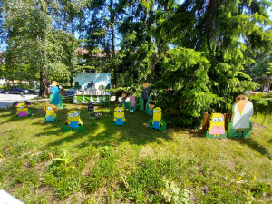 FOTO: Mimoni i padouchové v Jihlavě. Na Paloučku je opět veselo
