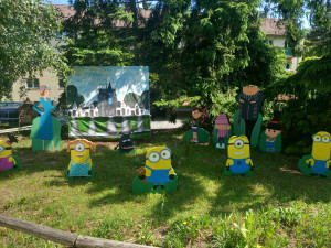 FOTO: Mimoni i padouchové v Jihlavě. Na Paloučku je opět veselo