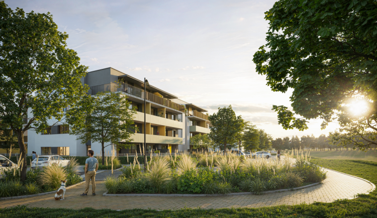 Nové sídliště nabídne 154 bytů, na okraji Rokycan vyroste celkem 11 čtyřpodlažních domů