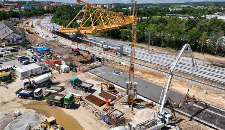 Mapa: Z Jihlavy se díky vysokorychlostním vlakům stane hlavní dopravní uzel. Foto: Se svolením města Jihlava