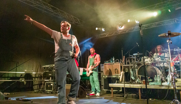 Koncert Monkey Business na Prázdninách v Telči. Foto: Se svolením Prázdniny v Telči / Toníno Volf