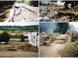 Povodně v roce 2002 se nevyhnuly ani Vysočině. Říčka vyplavila tělo utopené ženy