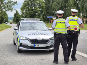 Práce dopravních policistů na Vysočině je velice pestrá