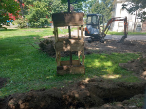 FOTO: Smetanovy sady v Jihlavě jsou uzavřeny, prochází radikální proměnou