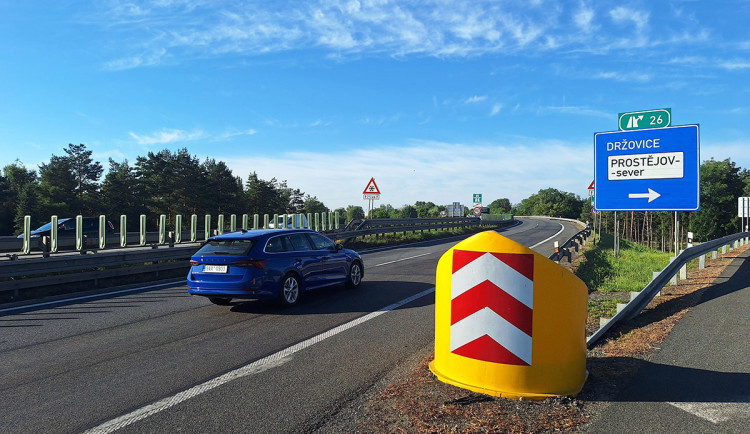Ošemetný nájezd na D46 v Prostějově roky čeká na proměnu. ŘSD směřuje k přípravě území