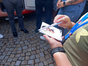 VIDEO: Jsme jediní, kteří víme, o čem mluvíme, prohlásil Andrej Babiš v Třešti