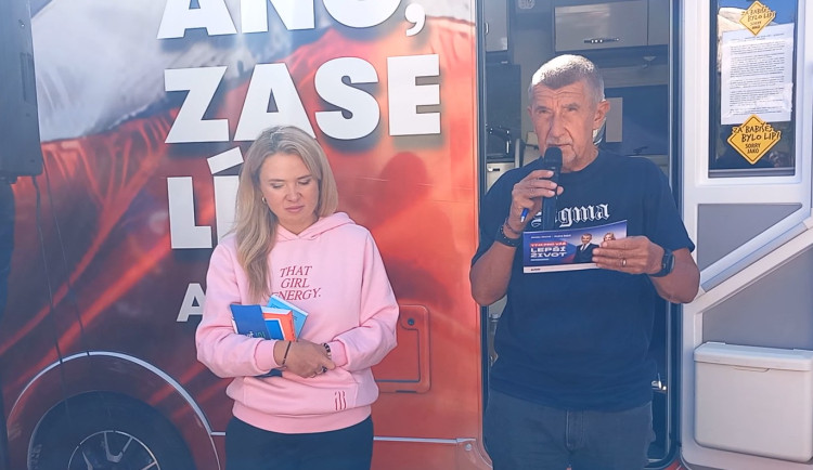 VIDEO: Jsme jediní, kteří víme, o čem mluvíme, prohlásil Andrej Babiš v Třešti
