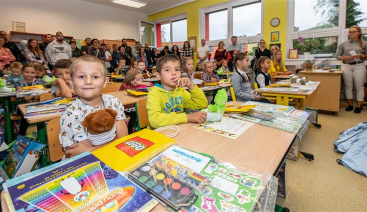 Škola volá i v Jihlavě. Do lavic má dnes poprvé usednout 618 prvňáčků. Foto: Se svolením města Jihlava
