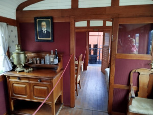 FOTO: Do Jihlavy dorazil Legiovlak, výstava přibližuje život a zásluhy legionářů