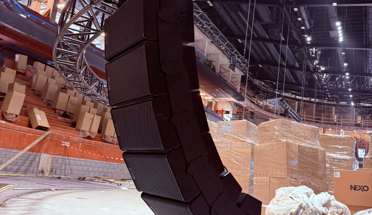 Horácká aréna bude mít světovou úroveň zvuku, důraz byl na maximální přenos emocí. Foto: Se svolením Bedřicha Musila