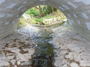 Stavební dělníci opravují most u Velkého Meziříčí. Rychlost je snížena na 100km/h