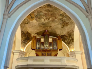 Varhany v Humpolci. Foto: Se svolením Alfreda Habermanna