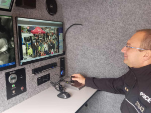 FOTO: Policie se v Jihlavě ukázala malým i velkým. Velký zájem vzbudilo Ferrari