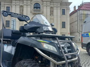FOTO: Policie se v Jihlavě ukázala malým i velkým. Velký zájem vzbudilo Ferrari