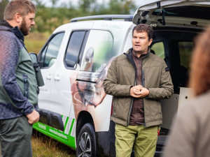 Pracovníci pavlovské záchranné stanice vypustili do přírody orla. Vybavili ho vysílačkou