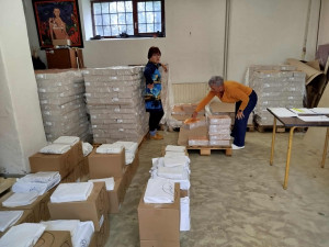 Čtvrteční příprava volebních lístků na jihlavské radnici